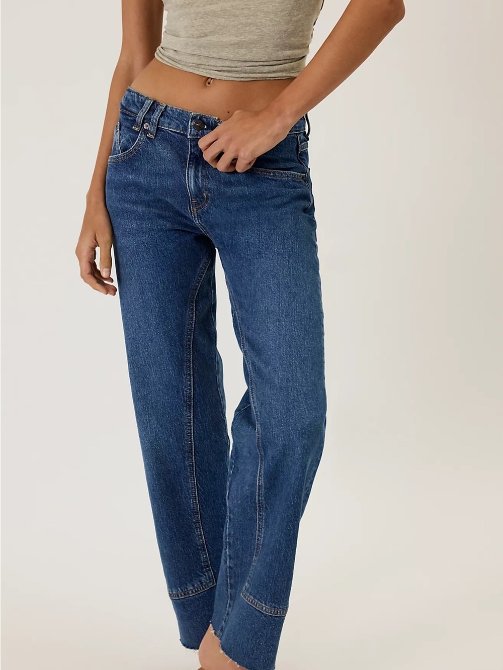 We The Free Risk Taker Mid Rise Jeans